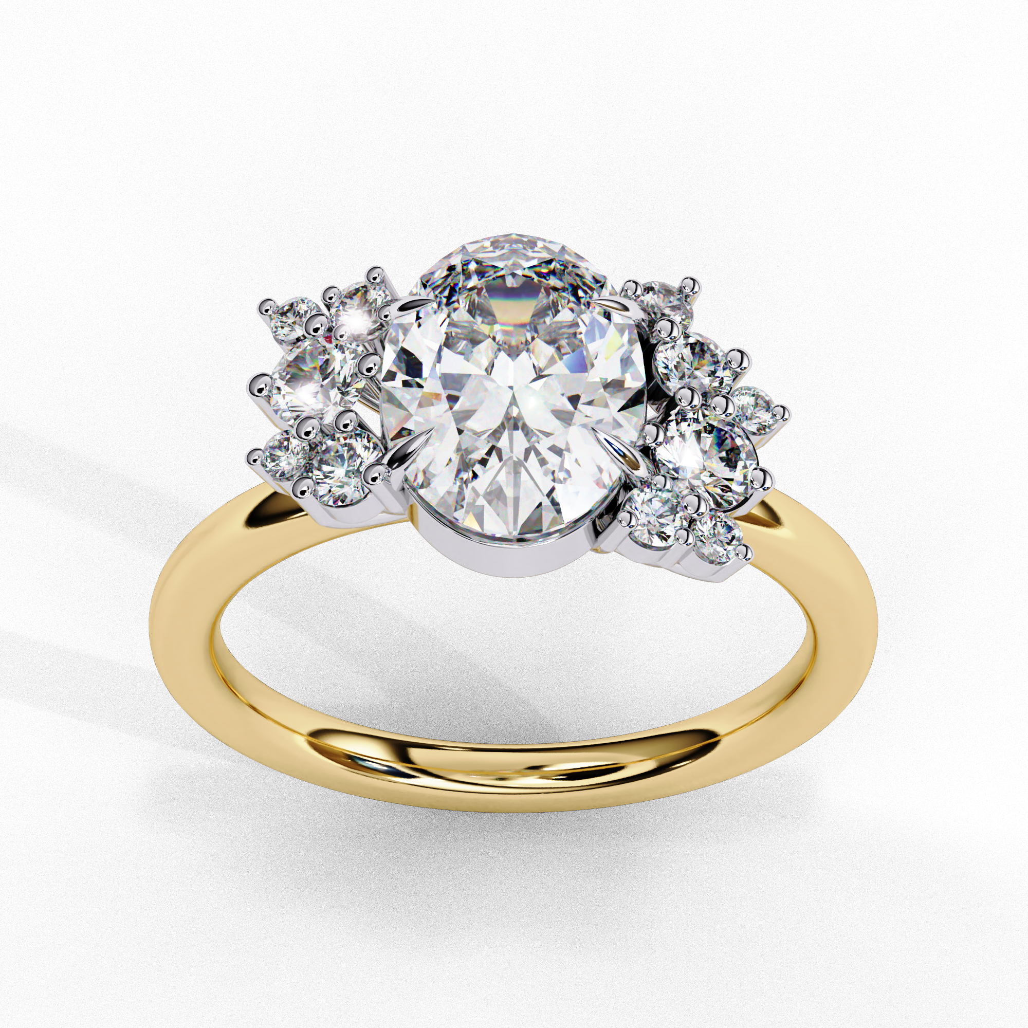 Enchanting Design Diamond Ring 2