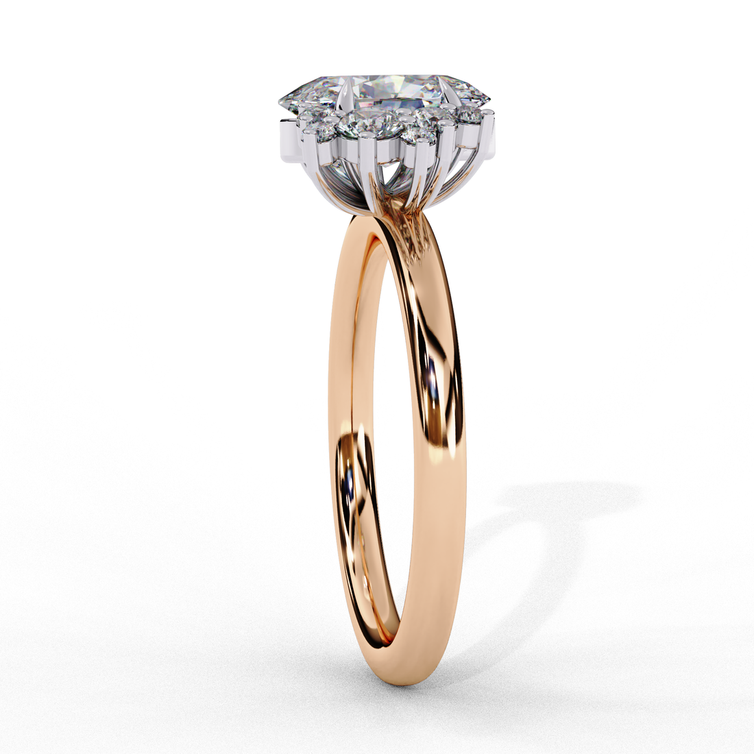 Enchanting Design Diamond Ring 7