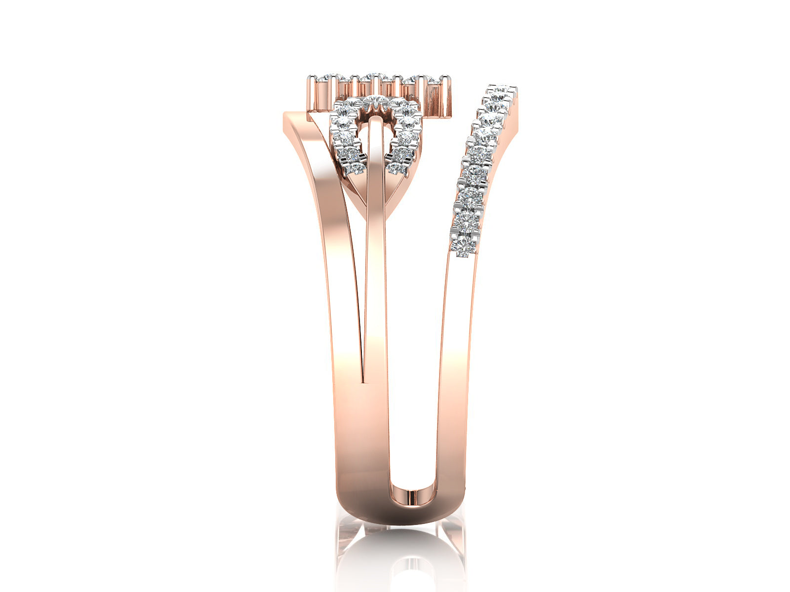 Enchanting Designed Diamond Ring 6