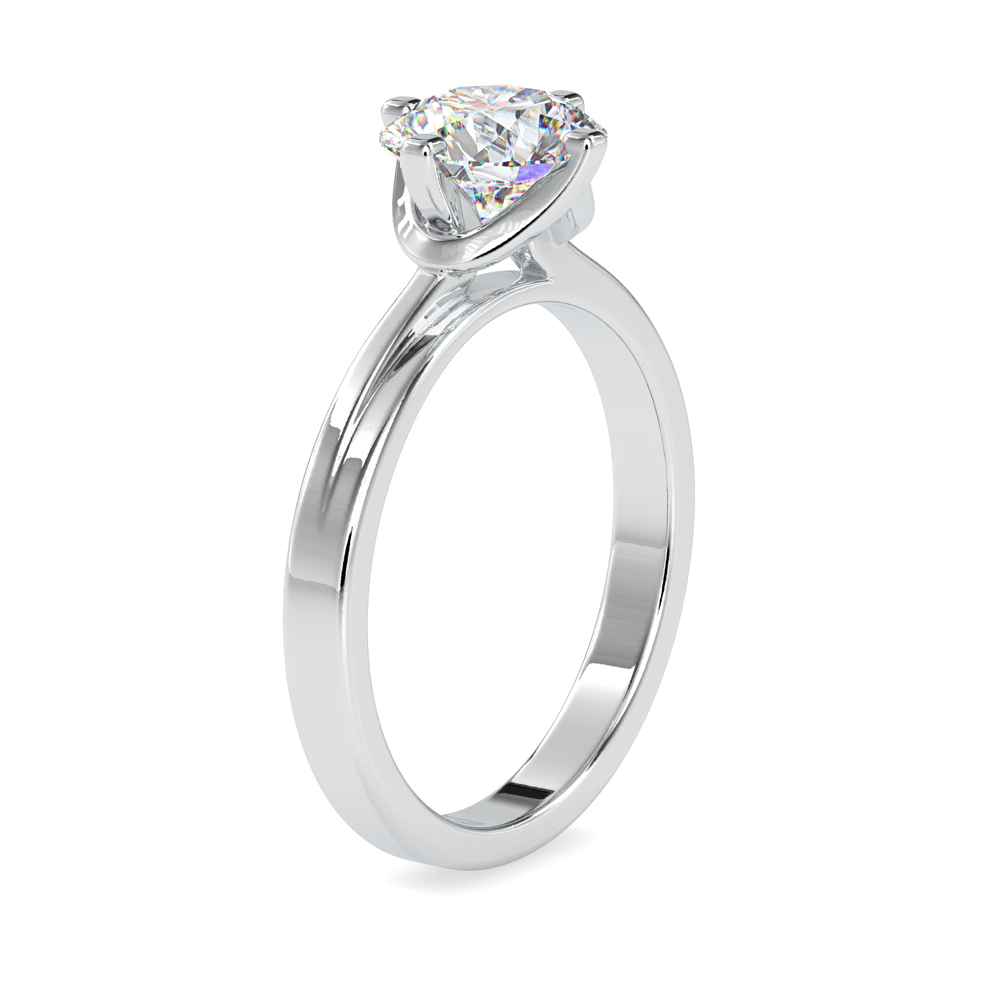 Entwining Sparkle Diamond Ring 5
