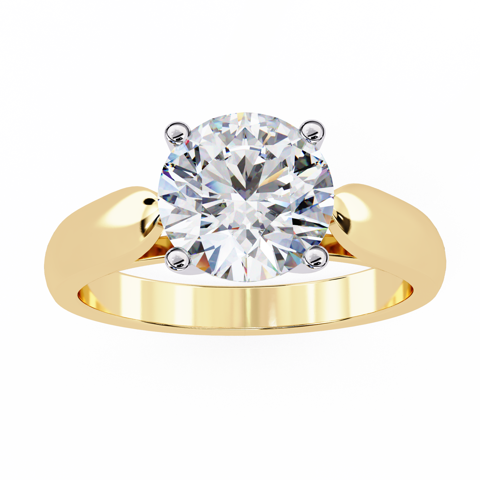 Eternal Bloom Round Diamond Ring