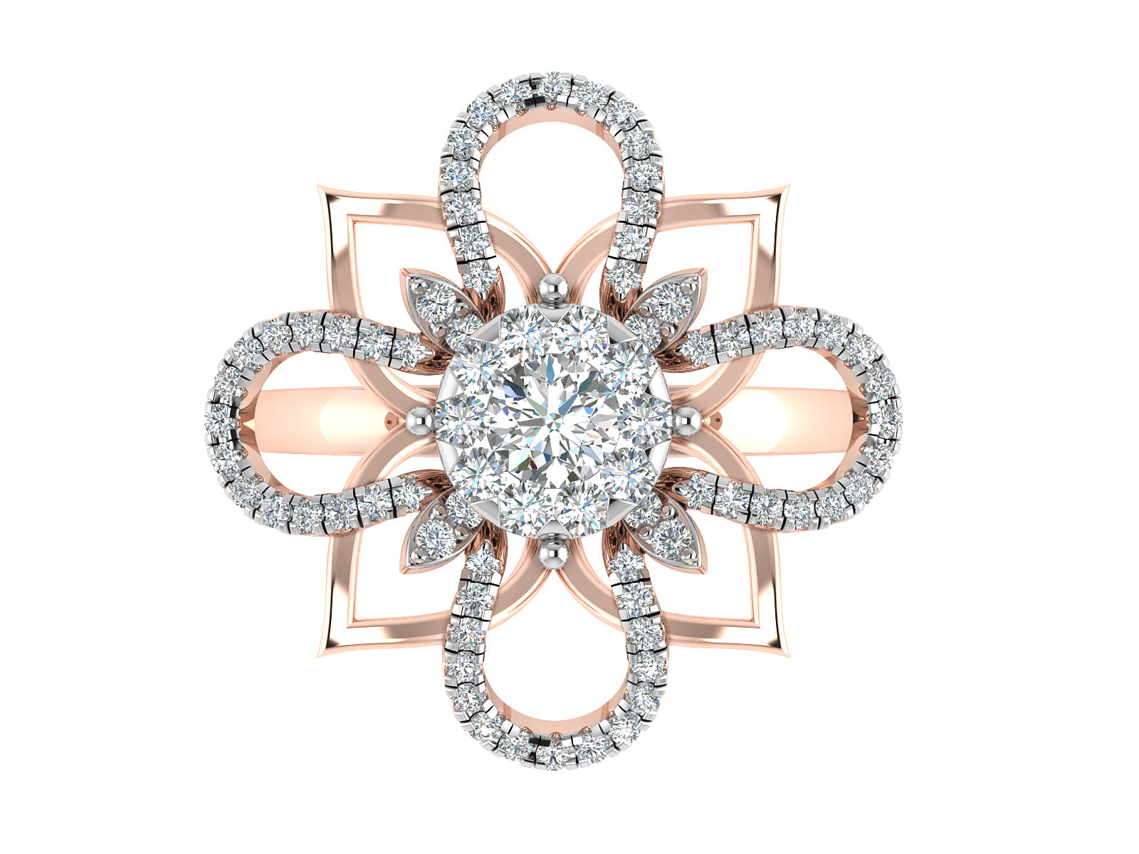 Eternal Flora Diamond Ring 10