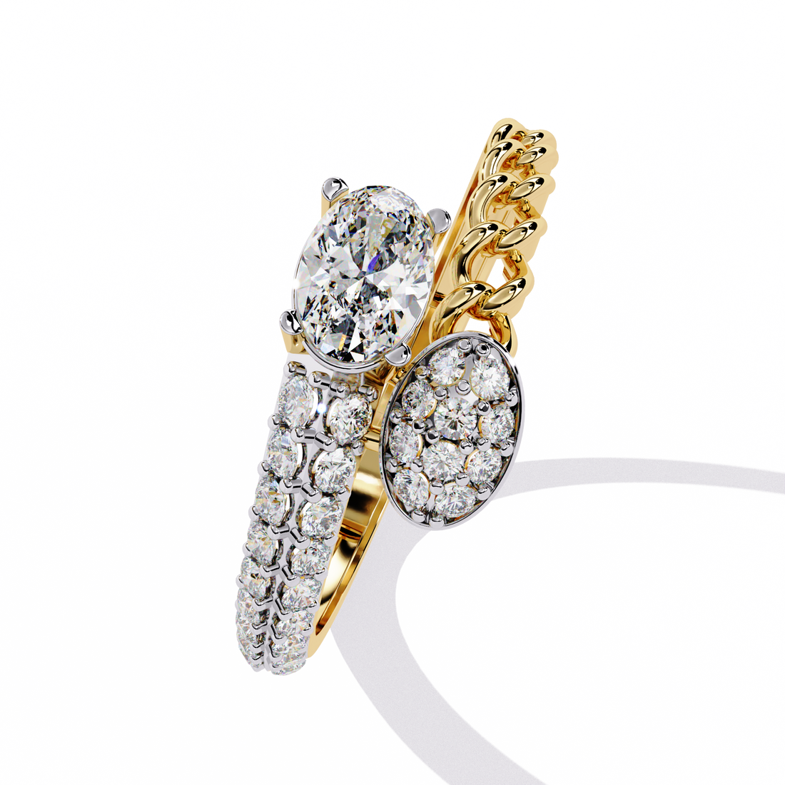 Eternal Gaze Oval Diamond Ring 2
