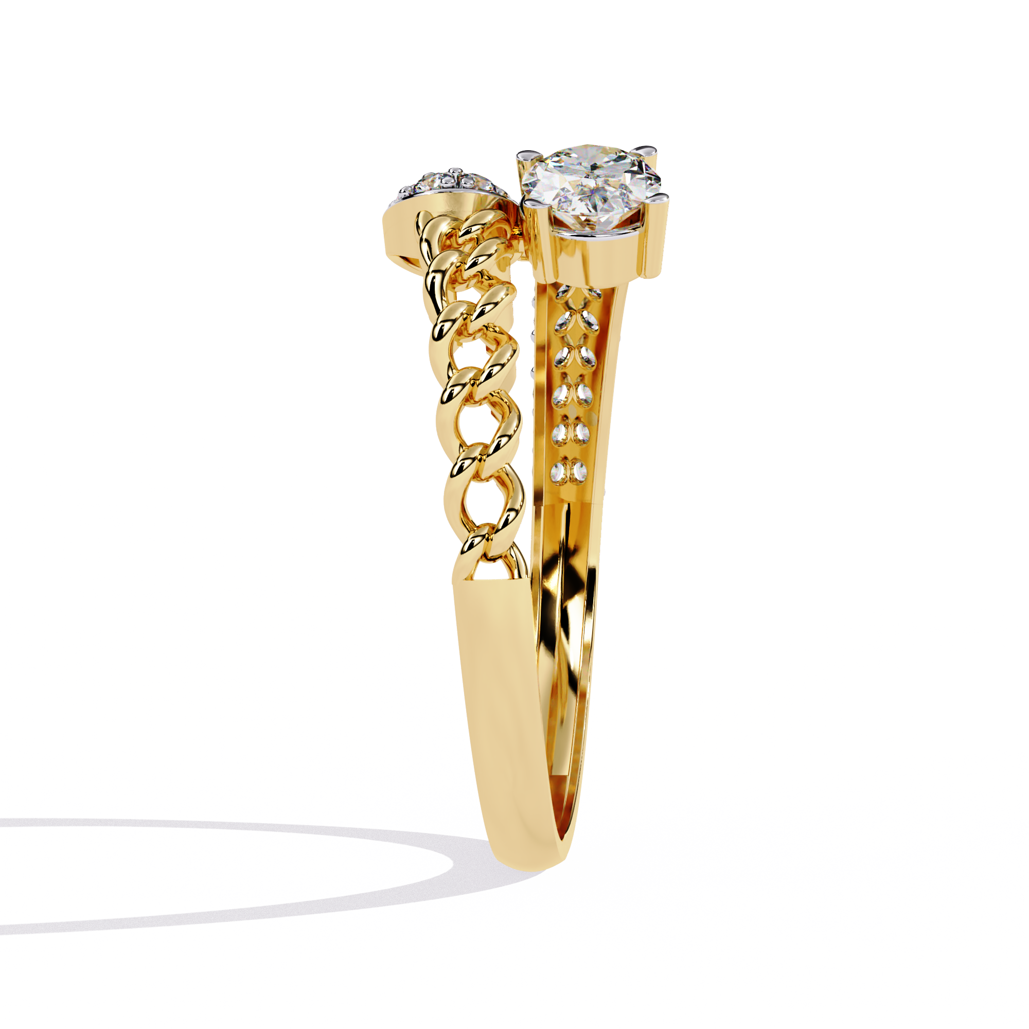 Eternal Gaze Oval Diamond Ring 3