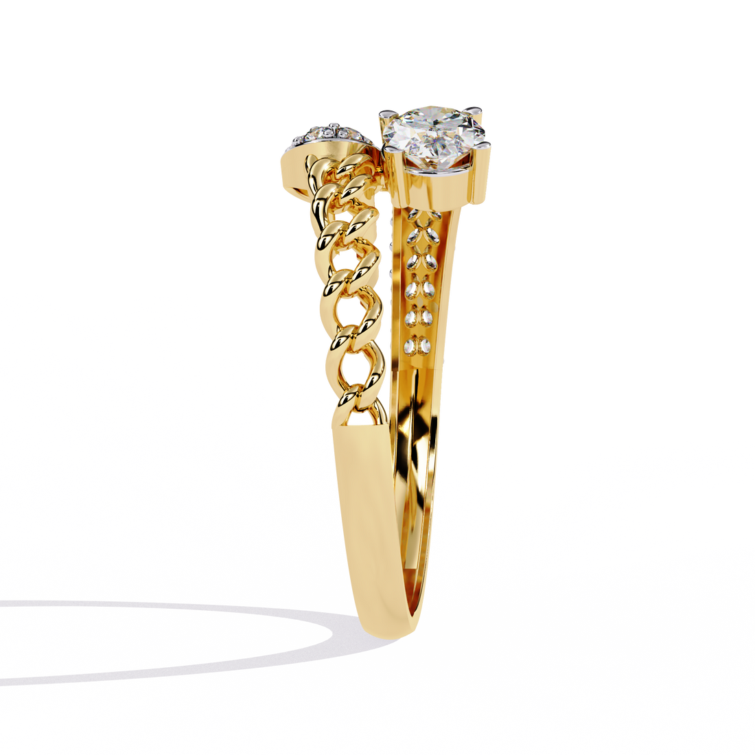 Eternal Gaze Oval Diamond Ring 3