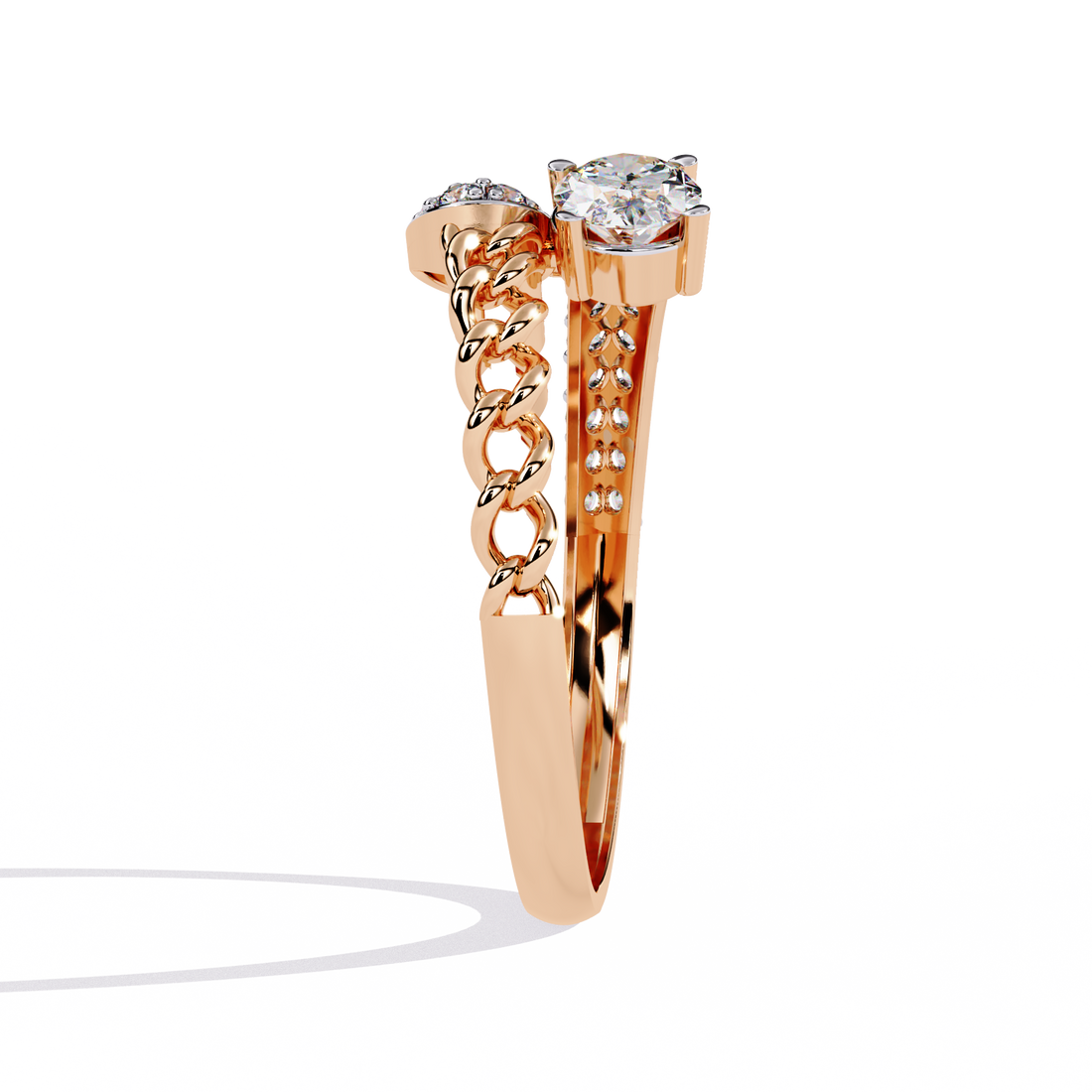 Eternal Gaze Oval Diamond Ring 7