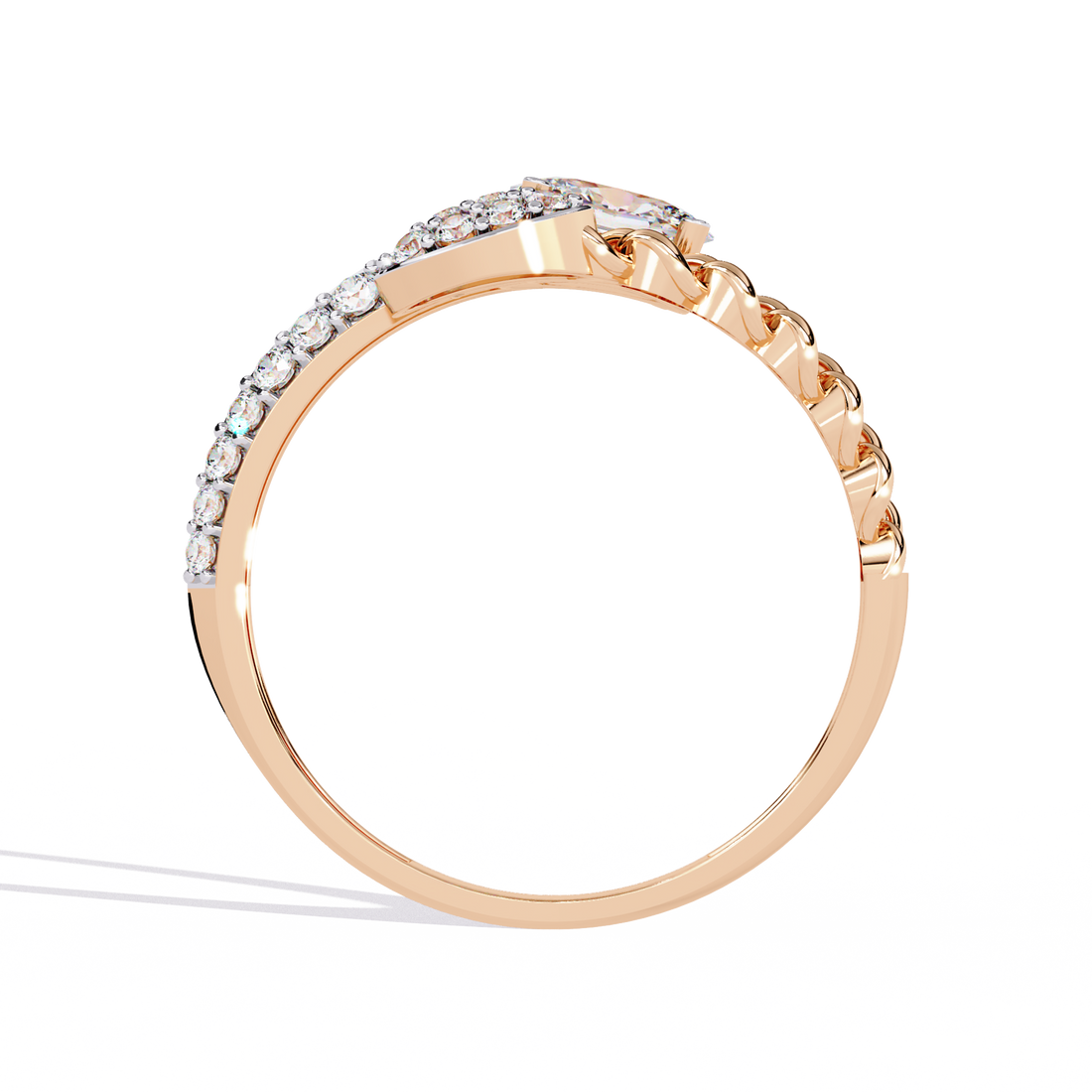 Eternal Gaze Oval Diamond Ring 8