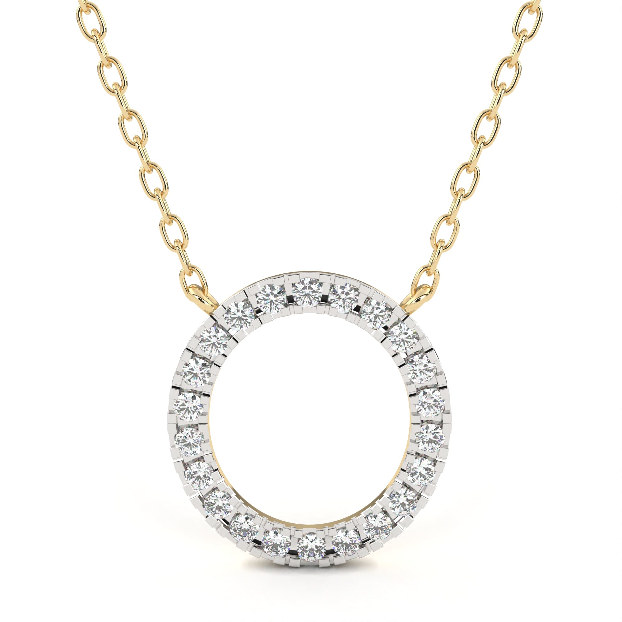 Eternal Orbit Diamond Pendant