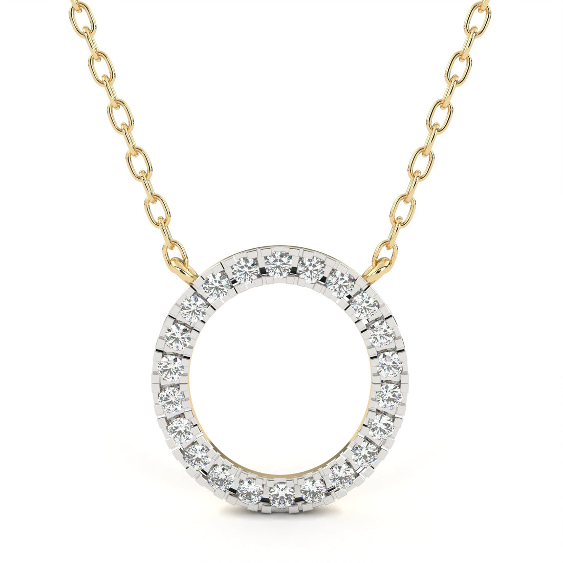 Eternal Orbit Diamond Pendant
