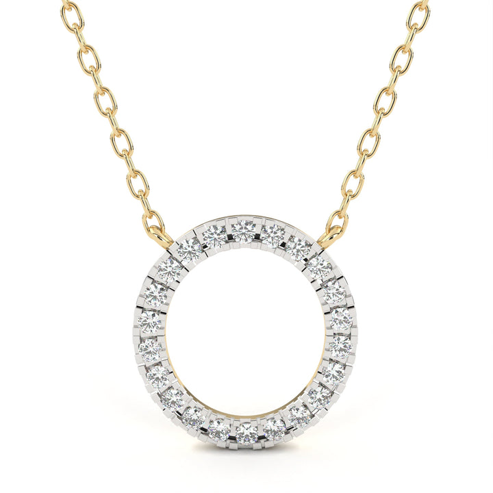 Eternal Orbit Diamond Pendant