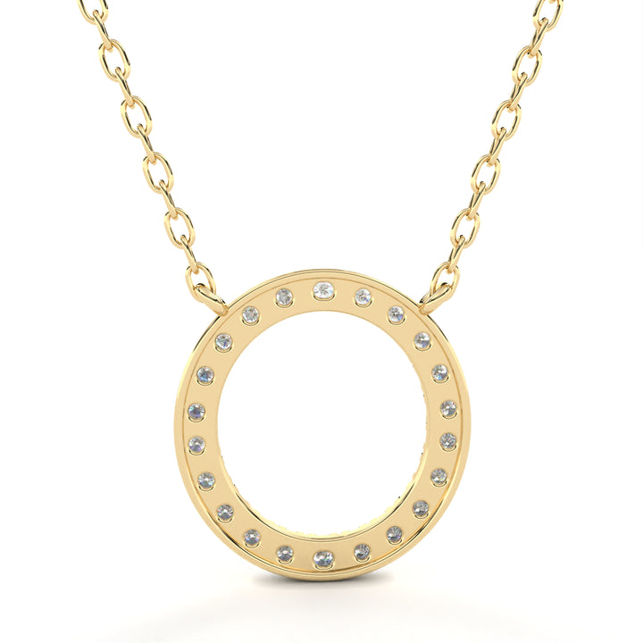 Eternal Orbit Diamond Pendant