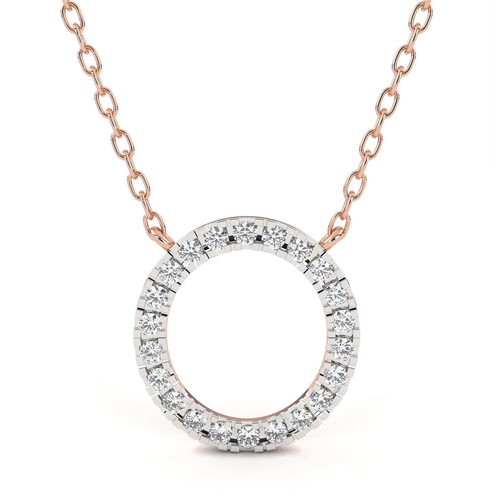 Eternal Orbit Diamond Pendant