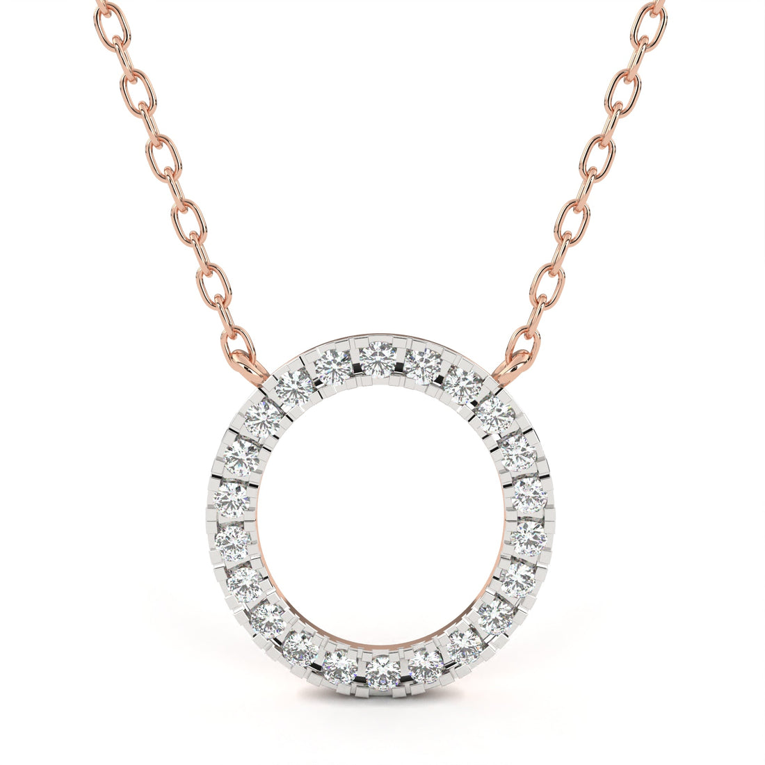 Eternal Orbit Diamond Pendant