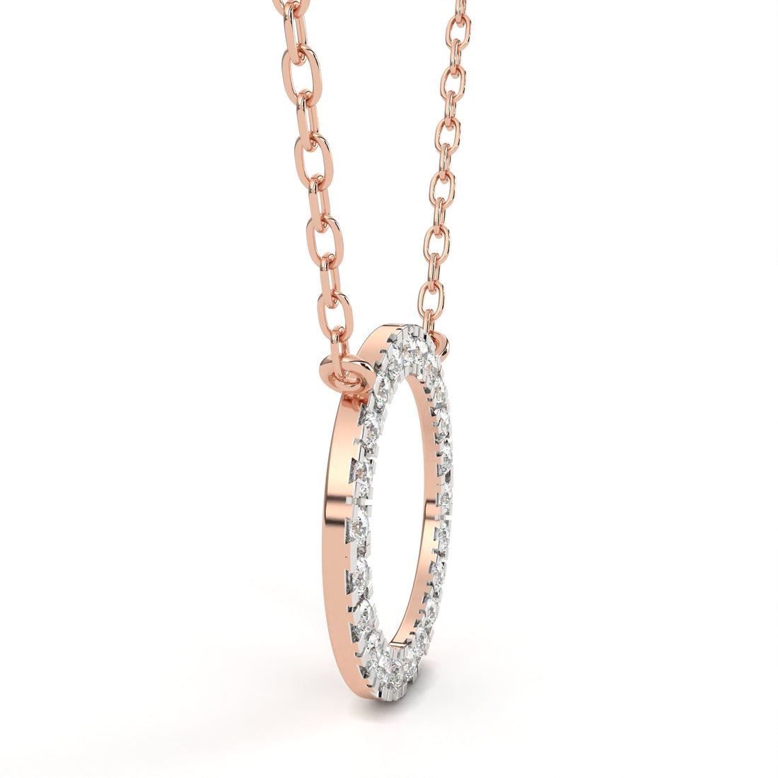 Eternal Orbit Diamond Pendant