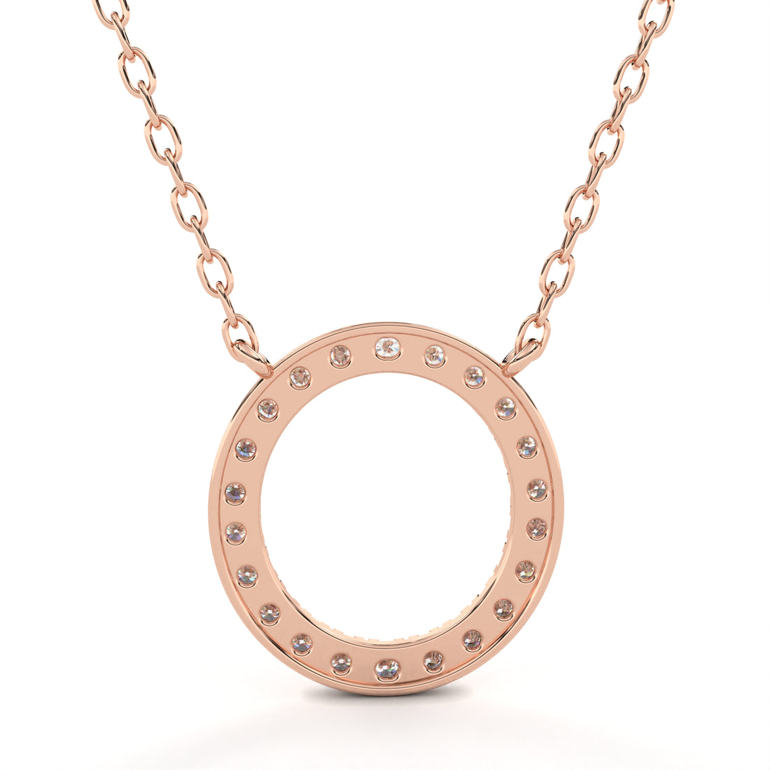 Eternal Orbit Diamond Pendant