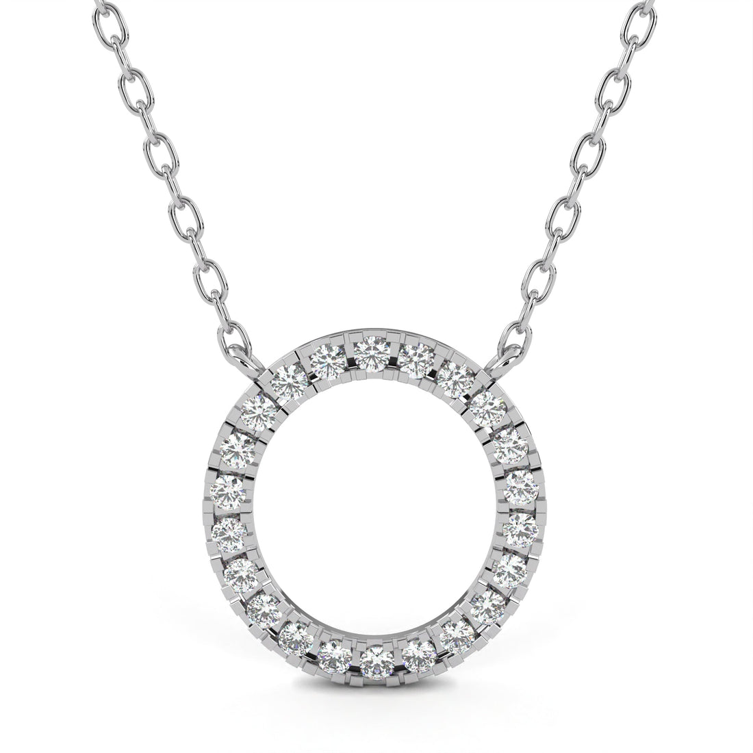 Eternal Orbit Diamond Pendant
