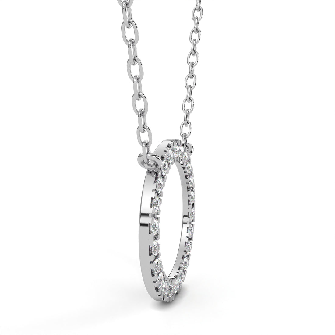Eternal Orbit Diamond Pendant