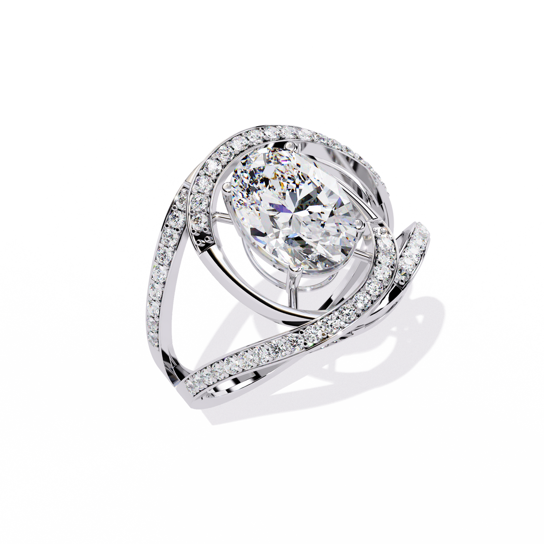 Eternal Spark Oval Royal Ring 10