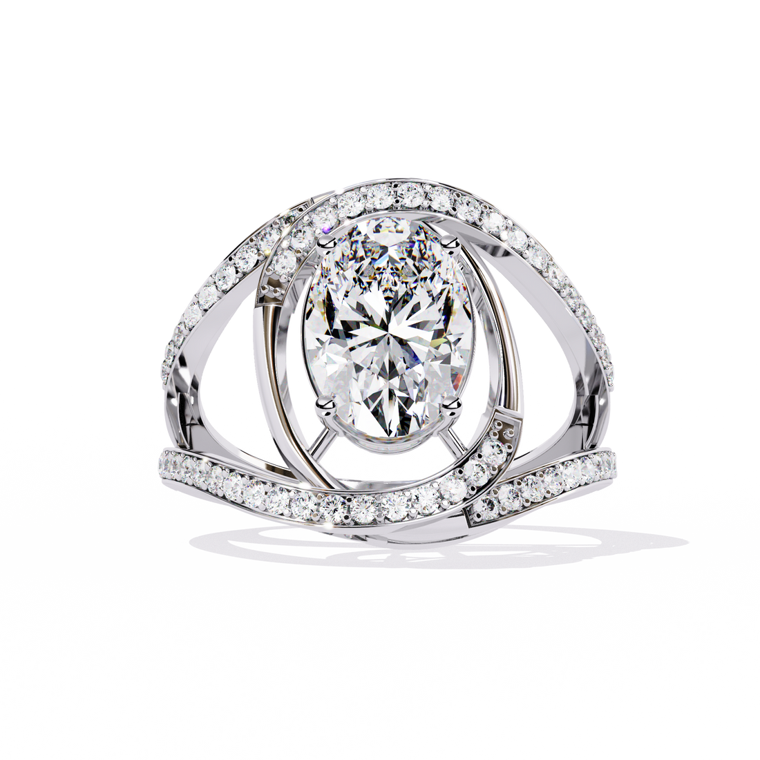 Eternal Spark Oval Royal Ring 9