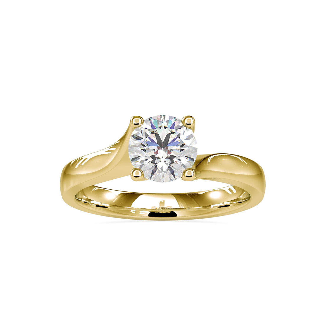 Everlight 1.15 carats Round Solitaire Ring