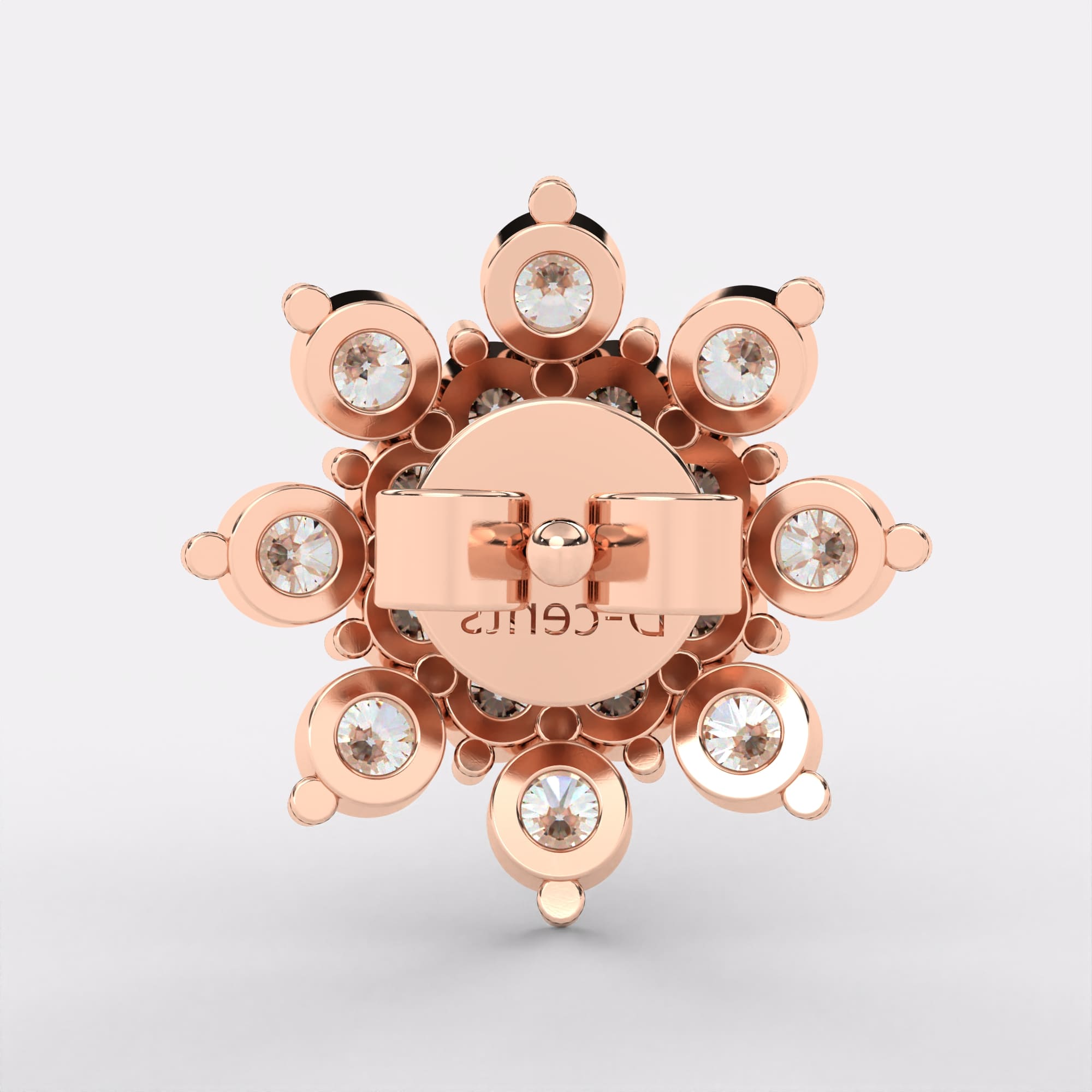 Flare Studs Diamond ring