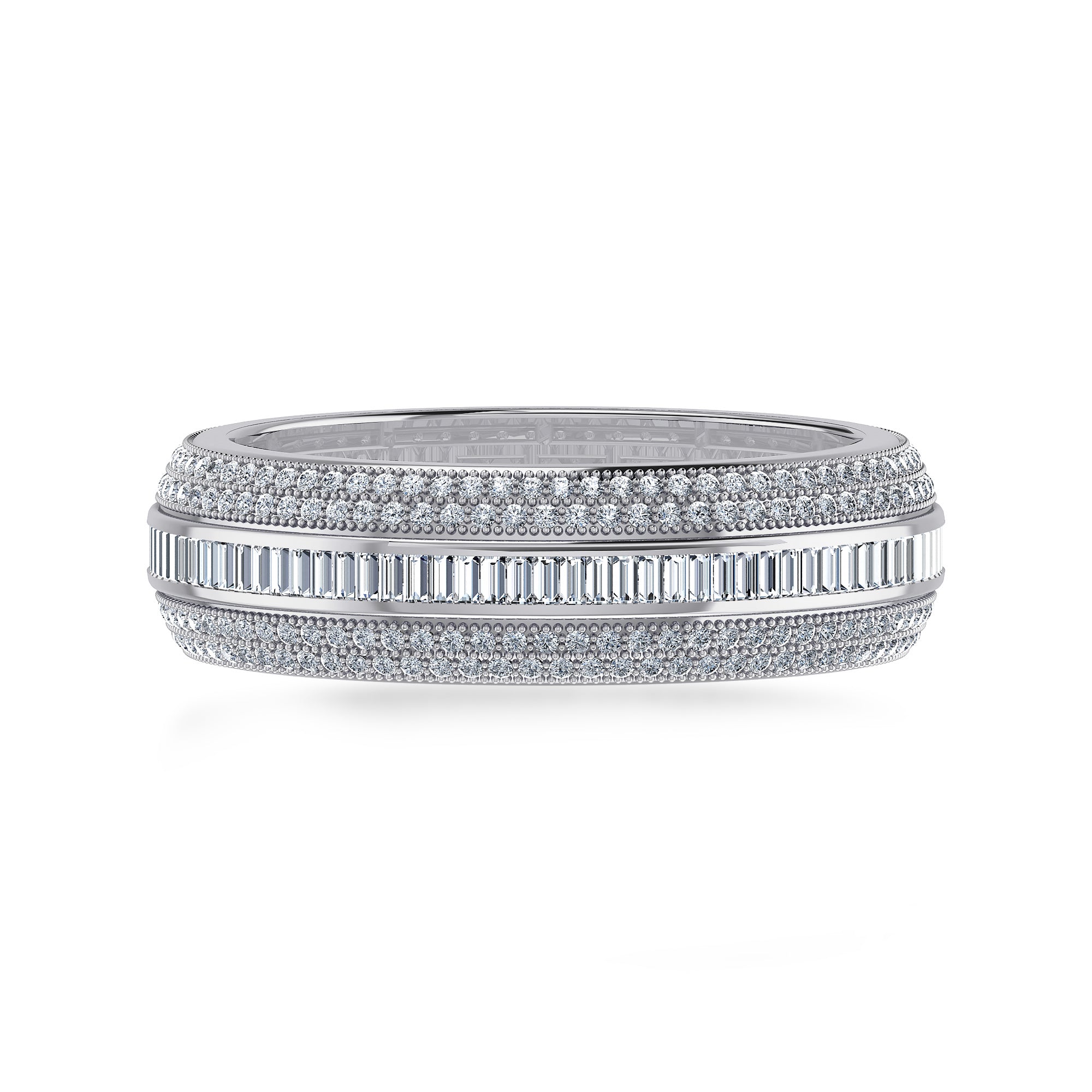 Flash Diamond Band Ring 6
