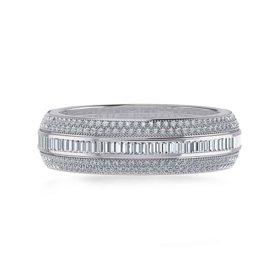 Flash Diamond Band Ring 6