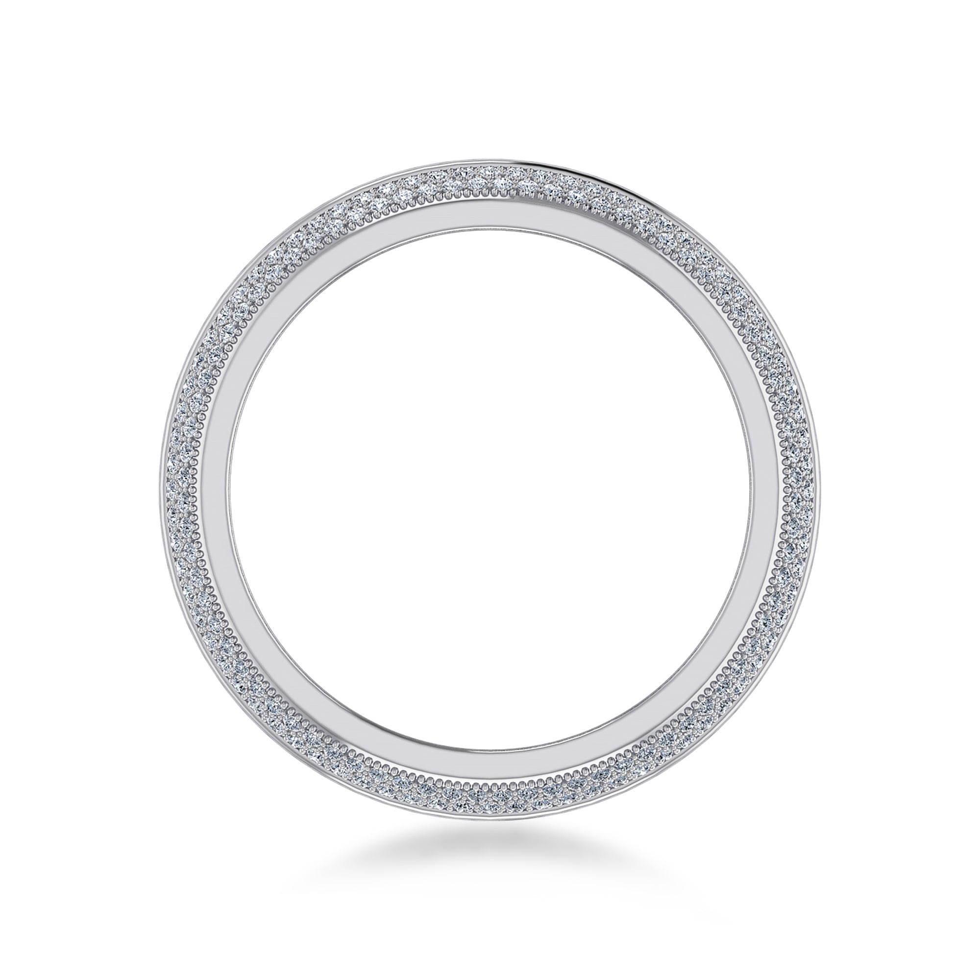 Flash Diamond Band Ring 8