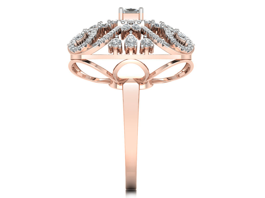 Flourish Spark Diamond Ring 7