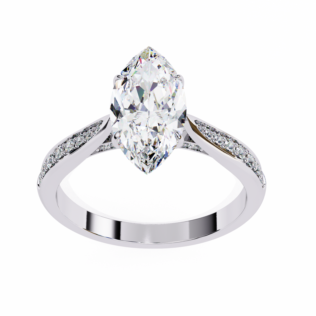 Glam Glint Marquise Diamond Ring11