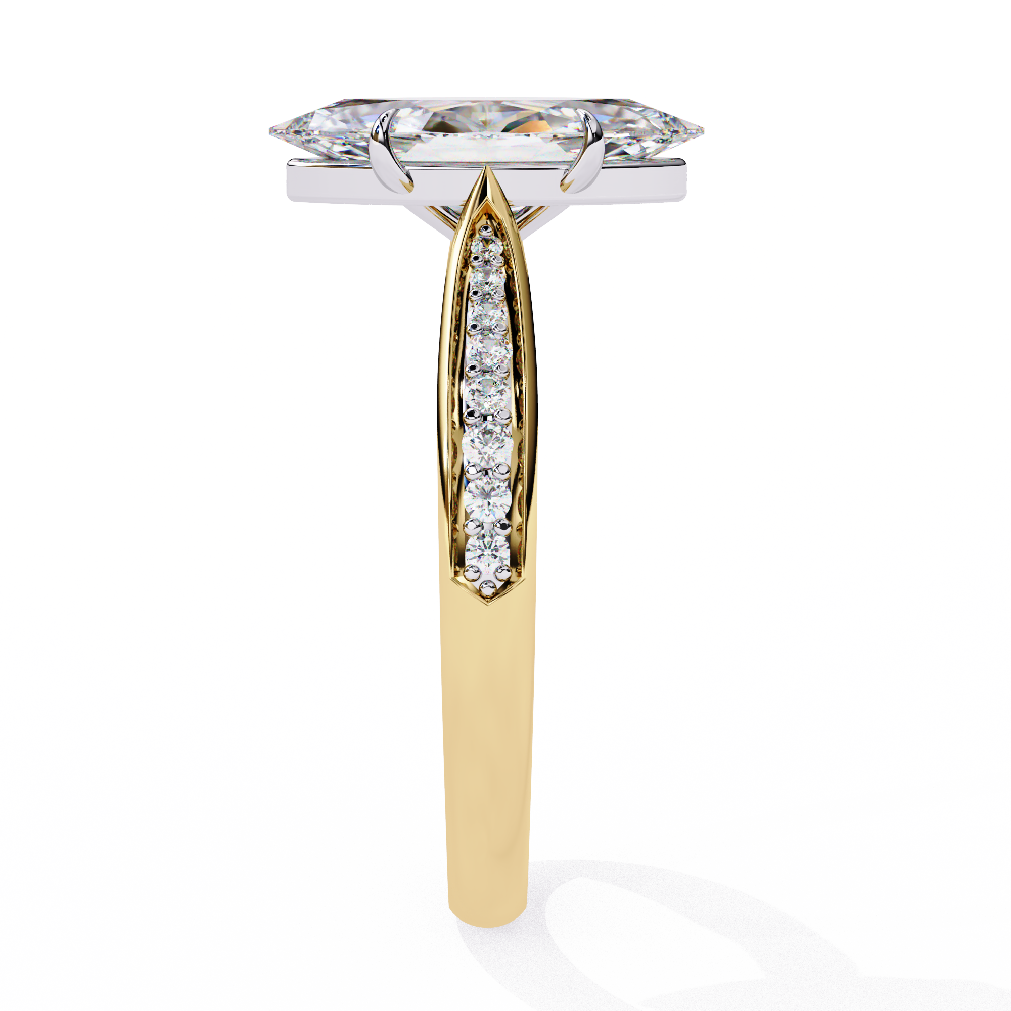 Glam Glint Marquise Diamond Ring3