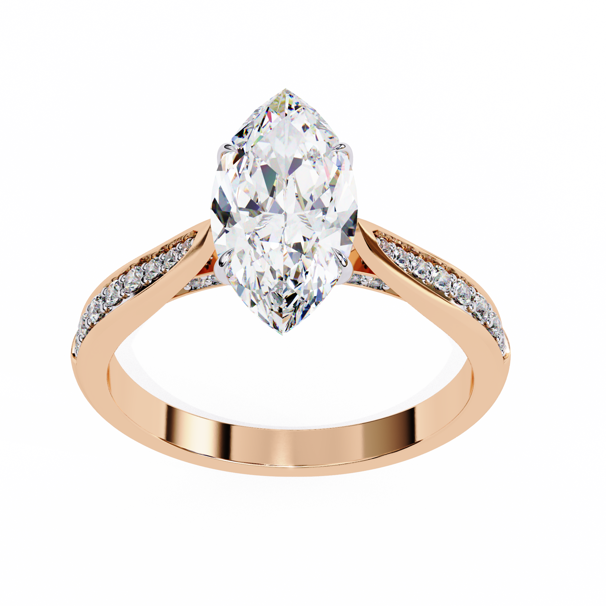 Glam Glint Marquise Diamond Ring7