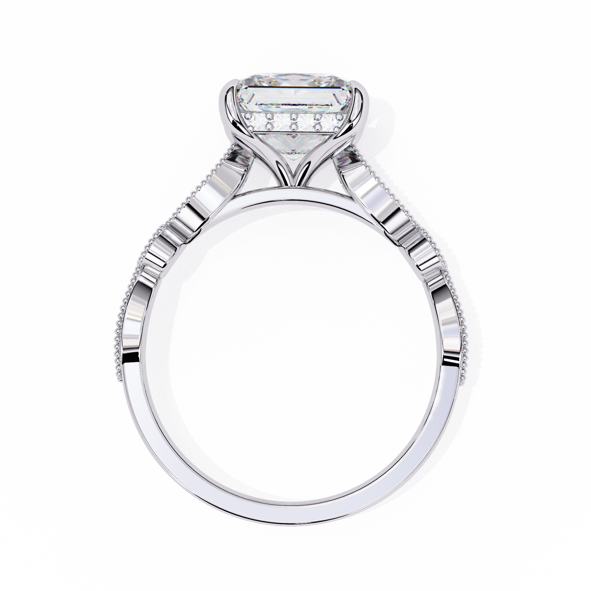Glam Glint Princess Diamond Ring11