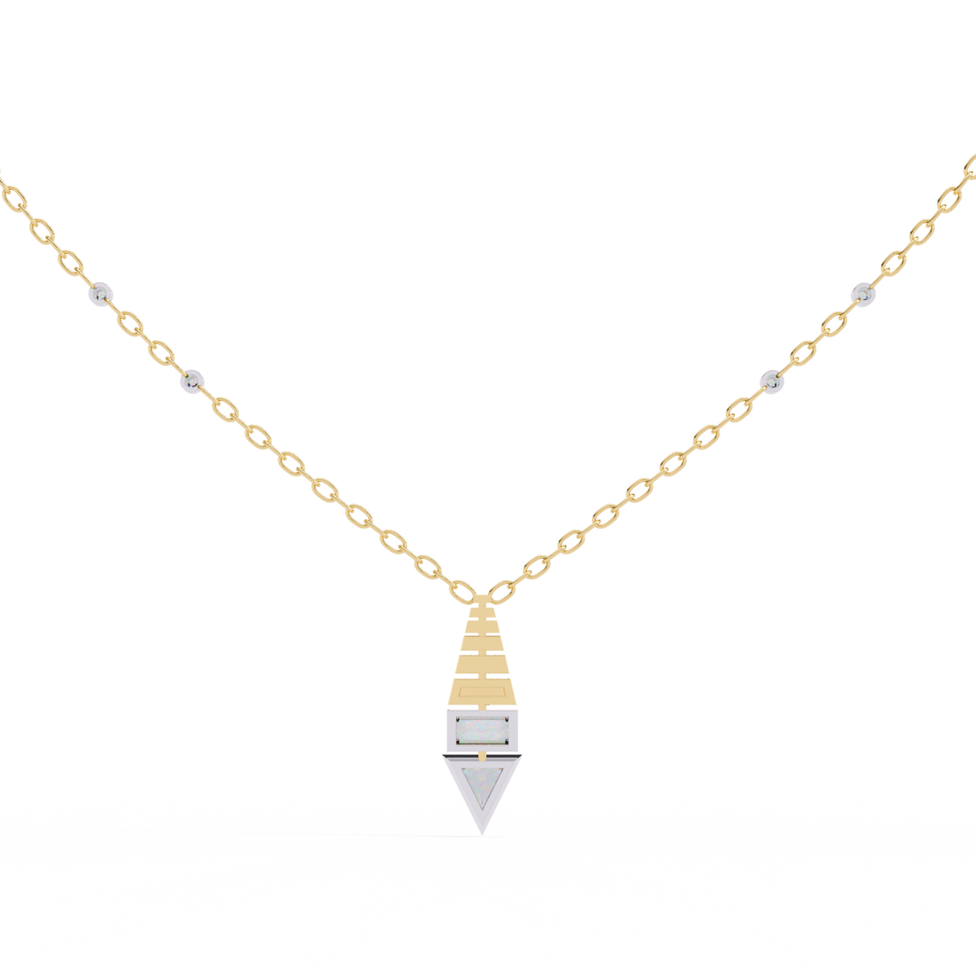 Glamourous Diamond Pendant with chain