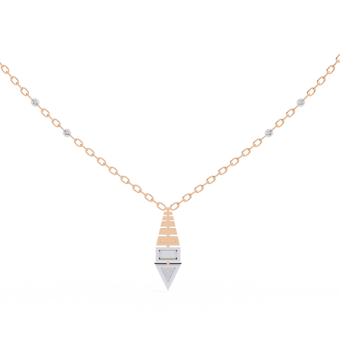Glamourous Diamond Pendant with chain