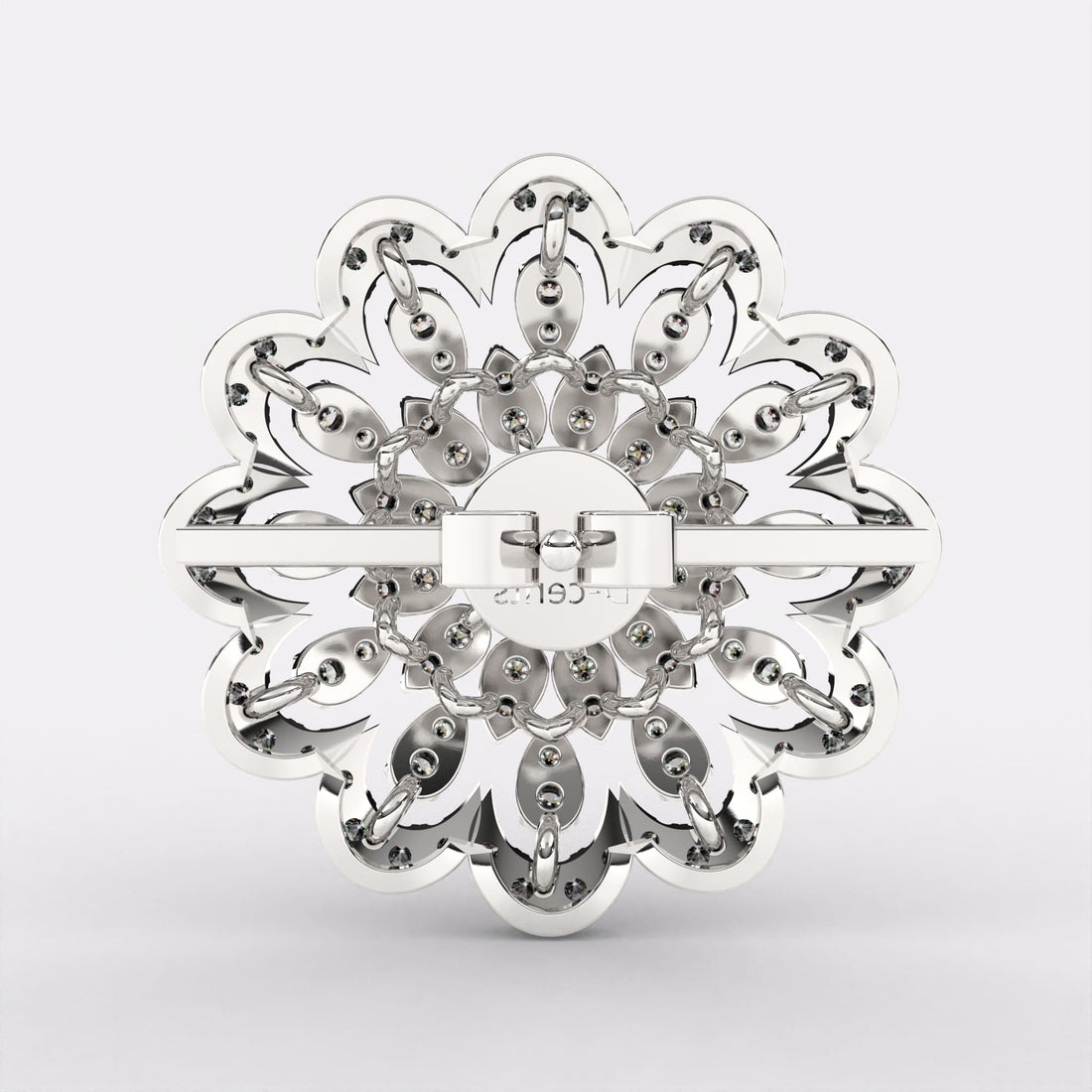 Gleam Diamond earrings in 925 Silver