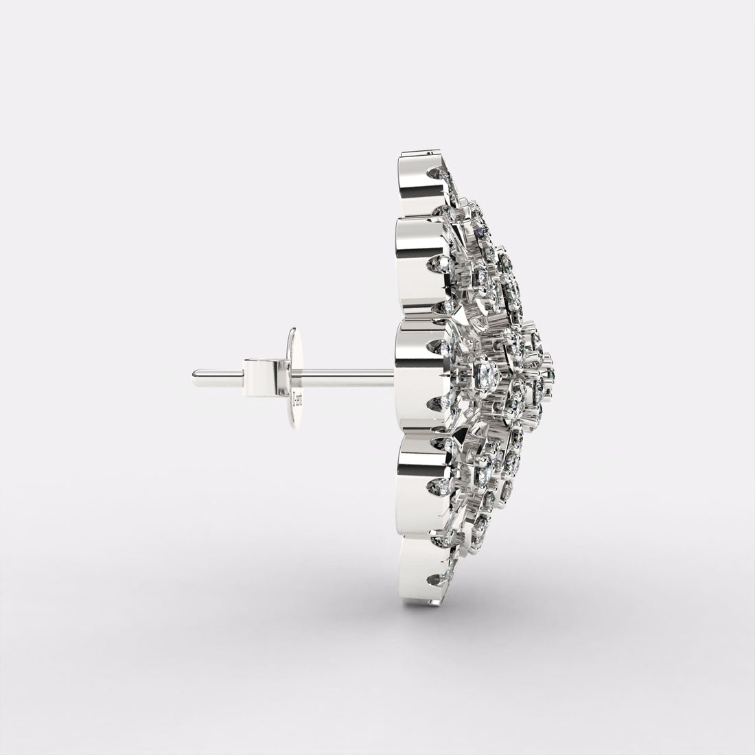 Gleam Diamond earrings in 925 Silver