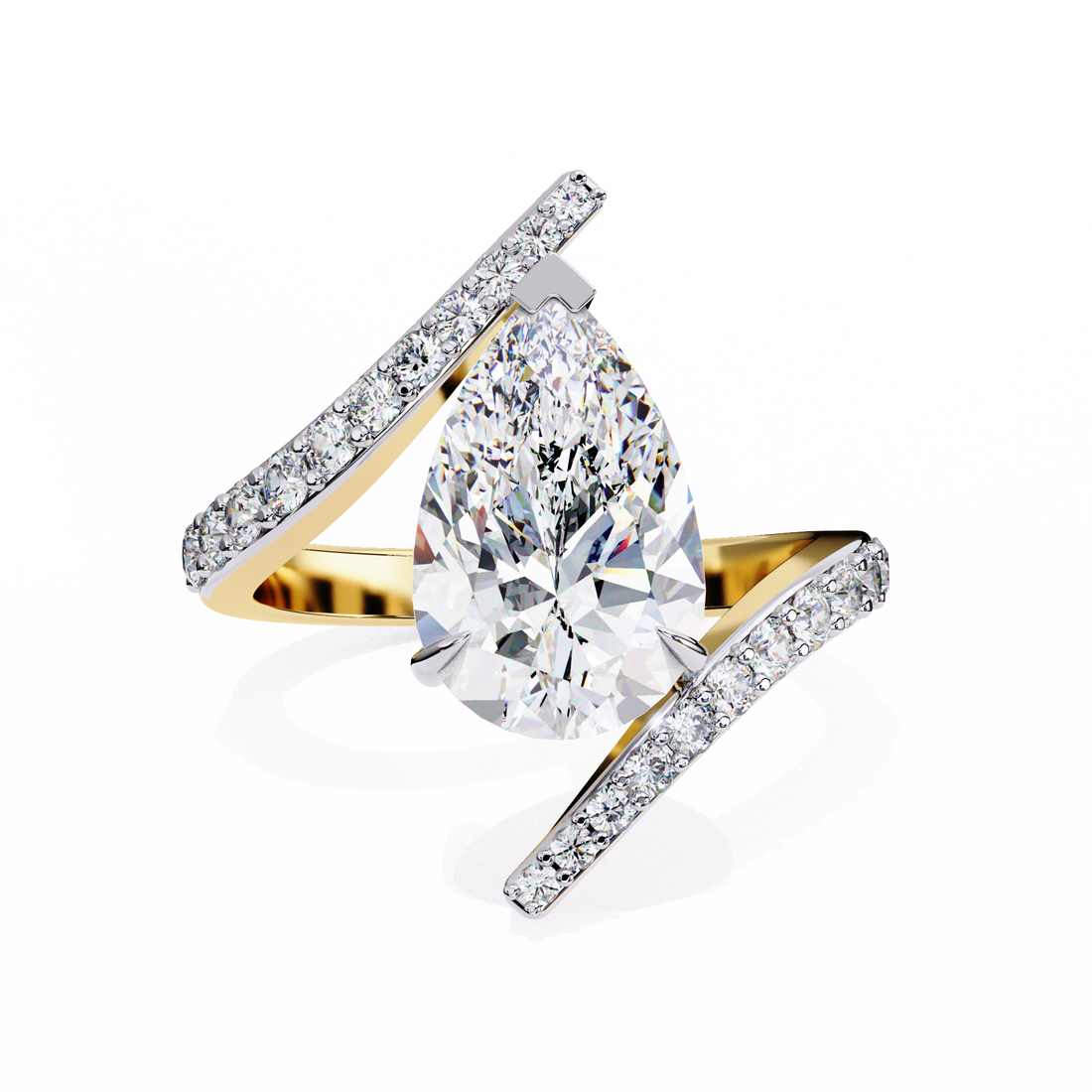 Glimmer Nest Diamond Ring