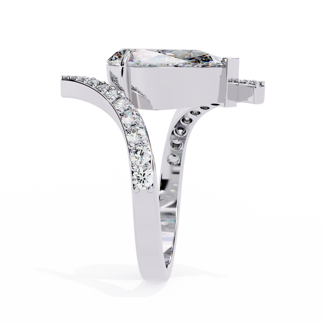 Glimmer Nest Diamond Ring 11