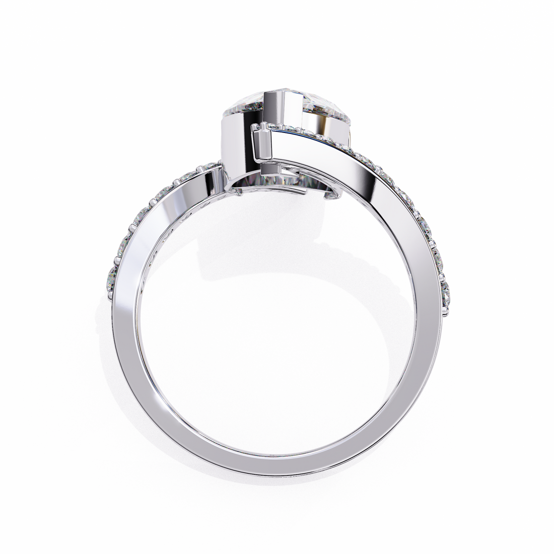 Glimmer Nest Diamond Ring 12