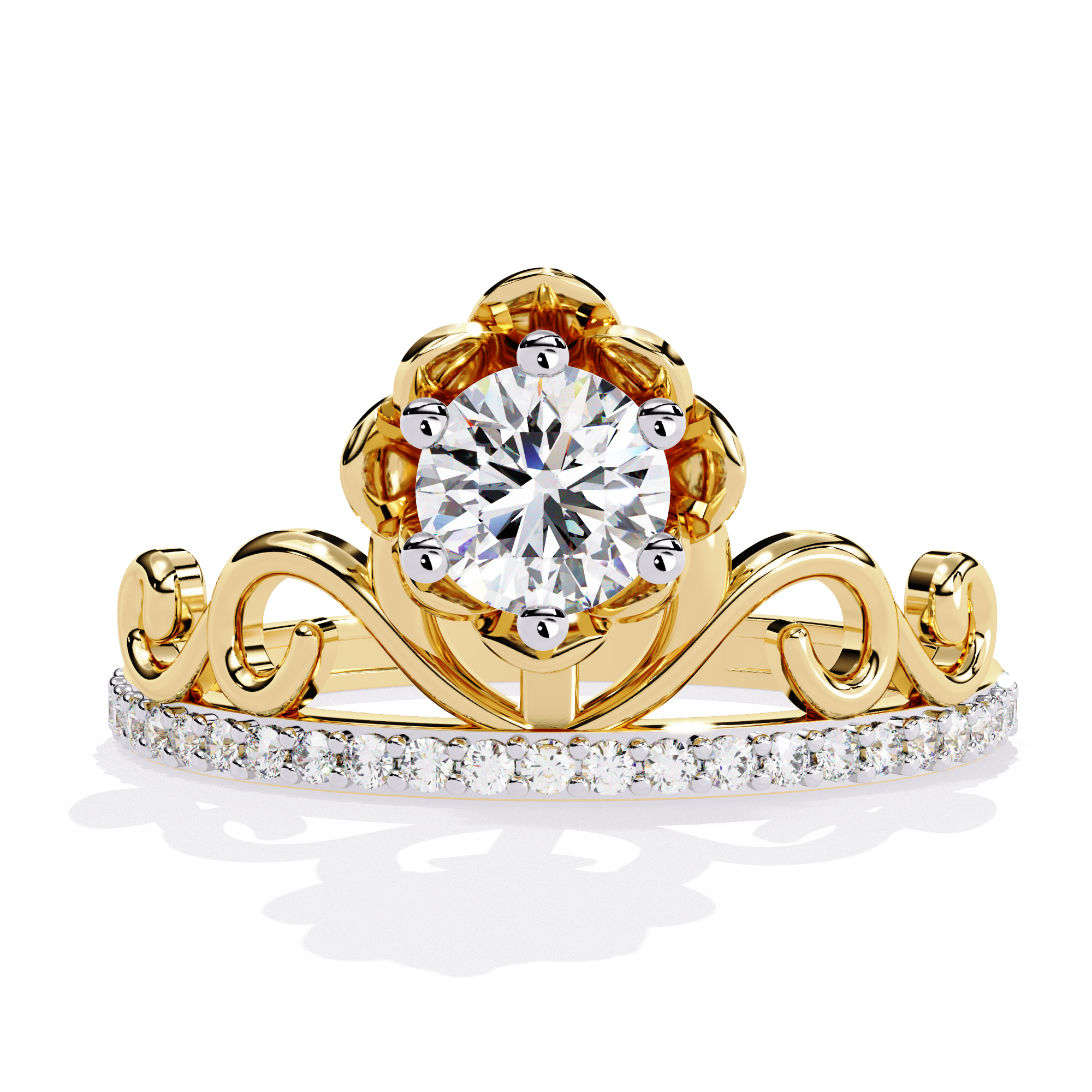 Glimmer Reign Diamond Ring