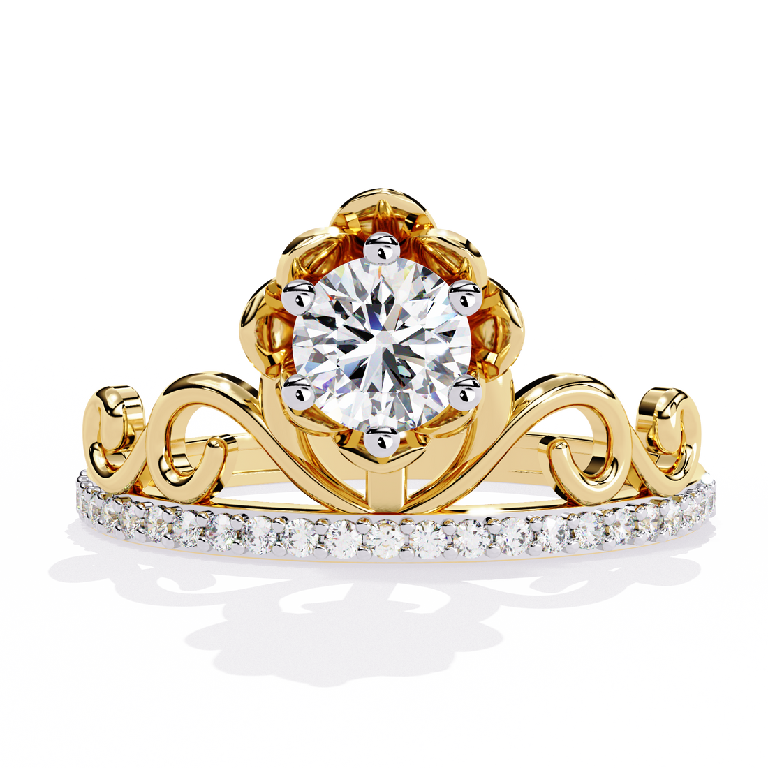 Glimmer Reign Diamond Ring