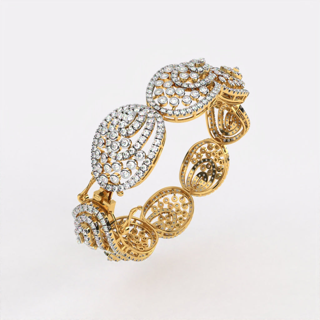 Glint Diamond Chain Bracelet