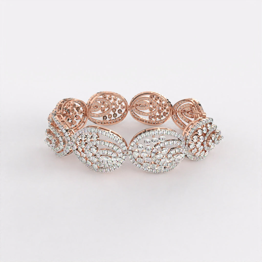 Glint Diamond Chain Bracelet