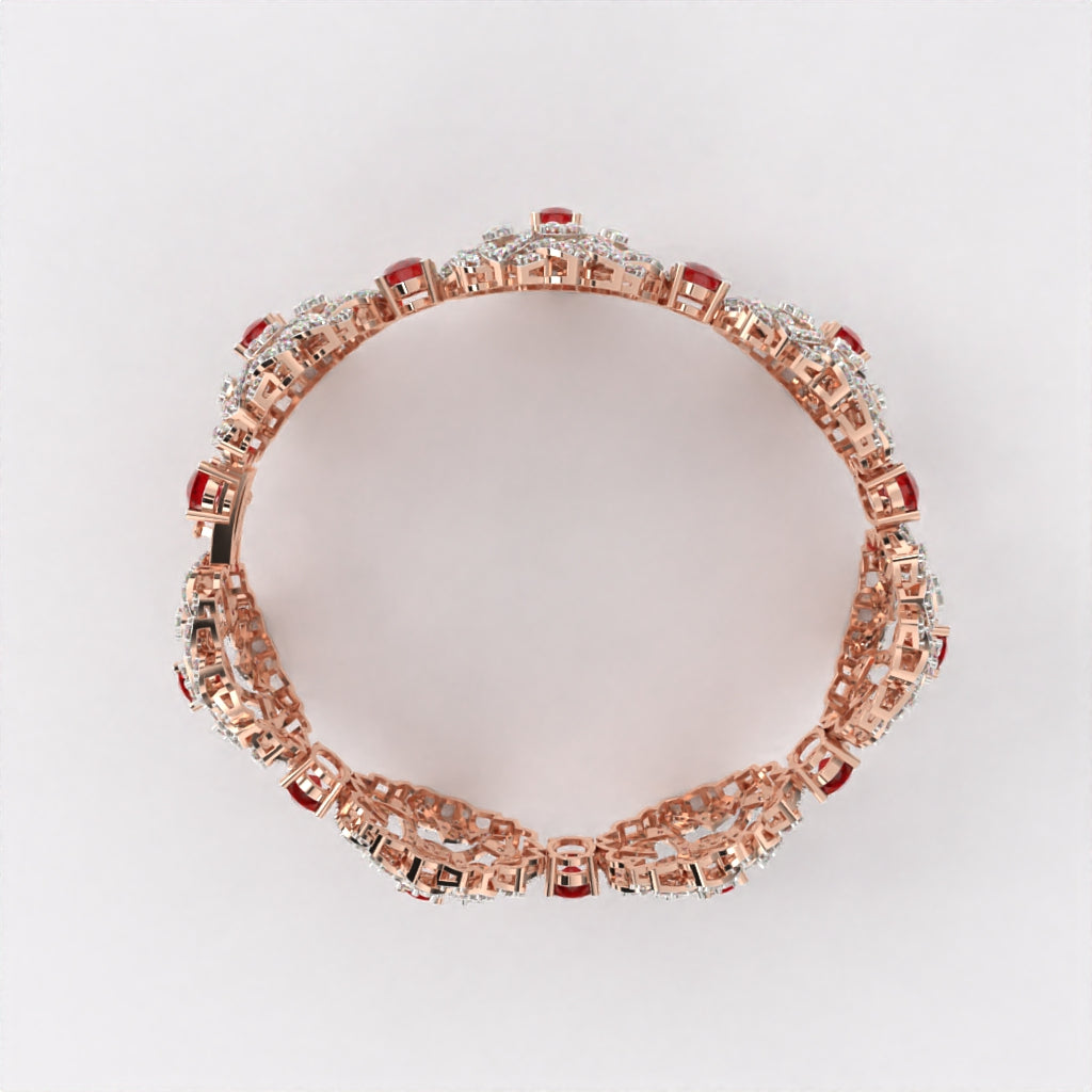 Glorious Diamond Bangle