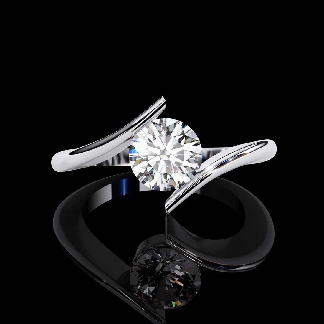 Glory Solitaire Diamond Ring11