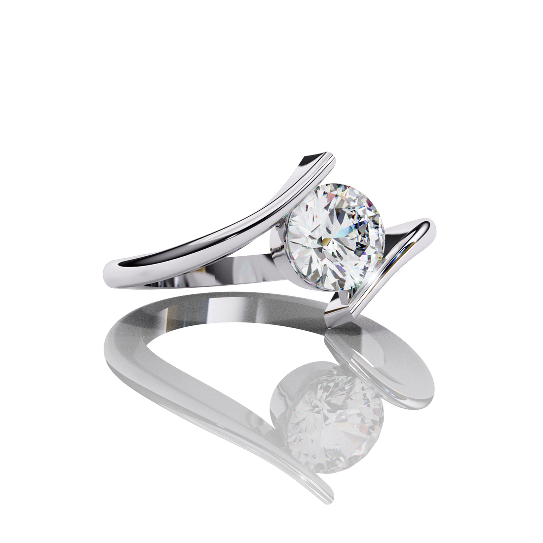 Glory Solitaire Diamond Ring15