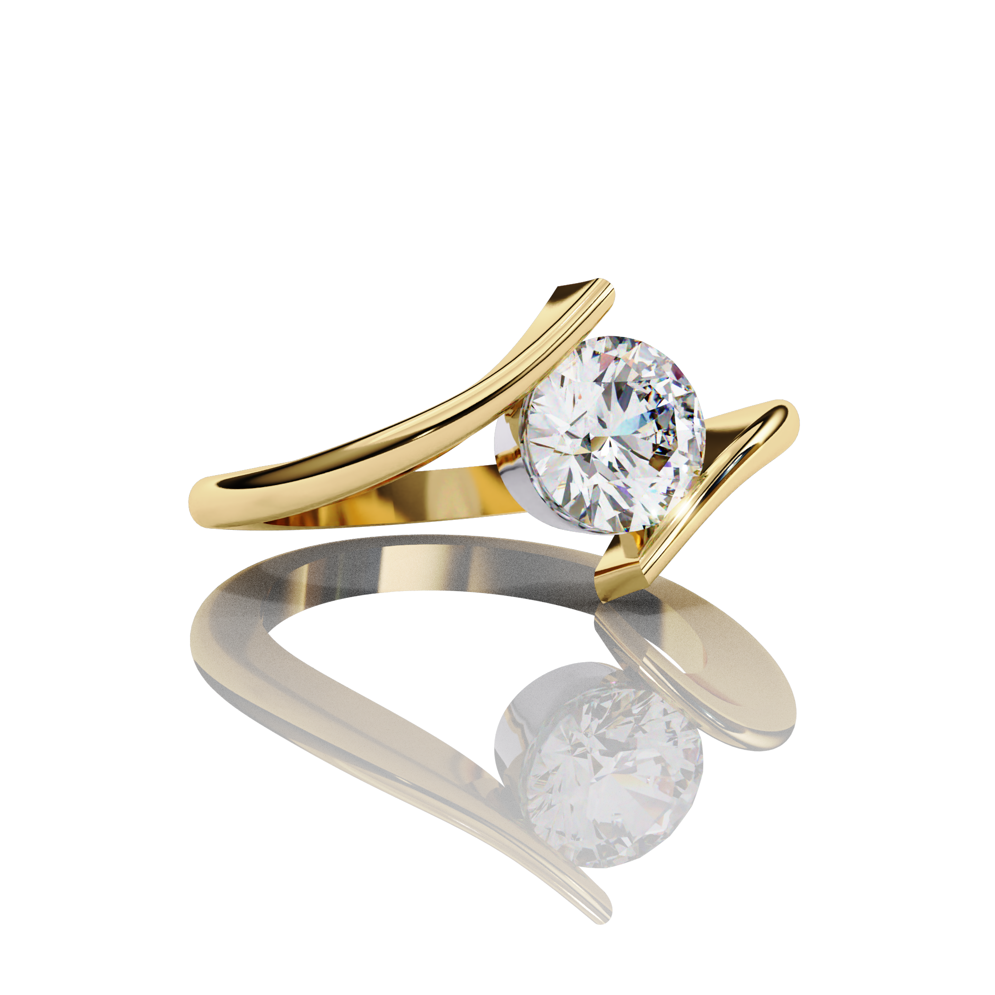Glory Solitaire Diamond Ring2
