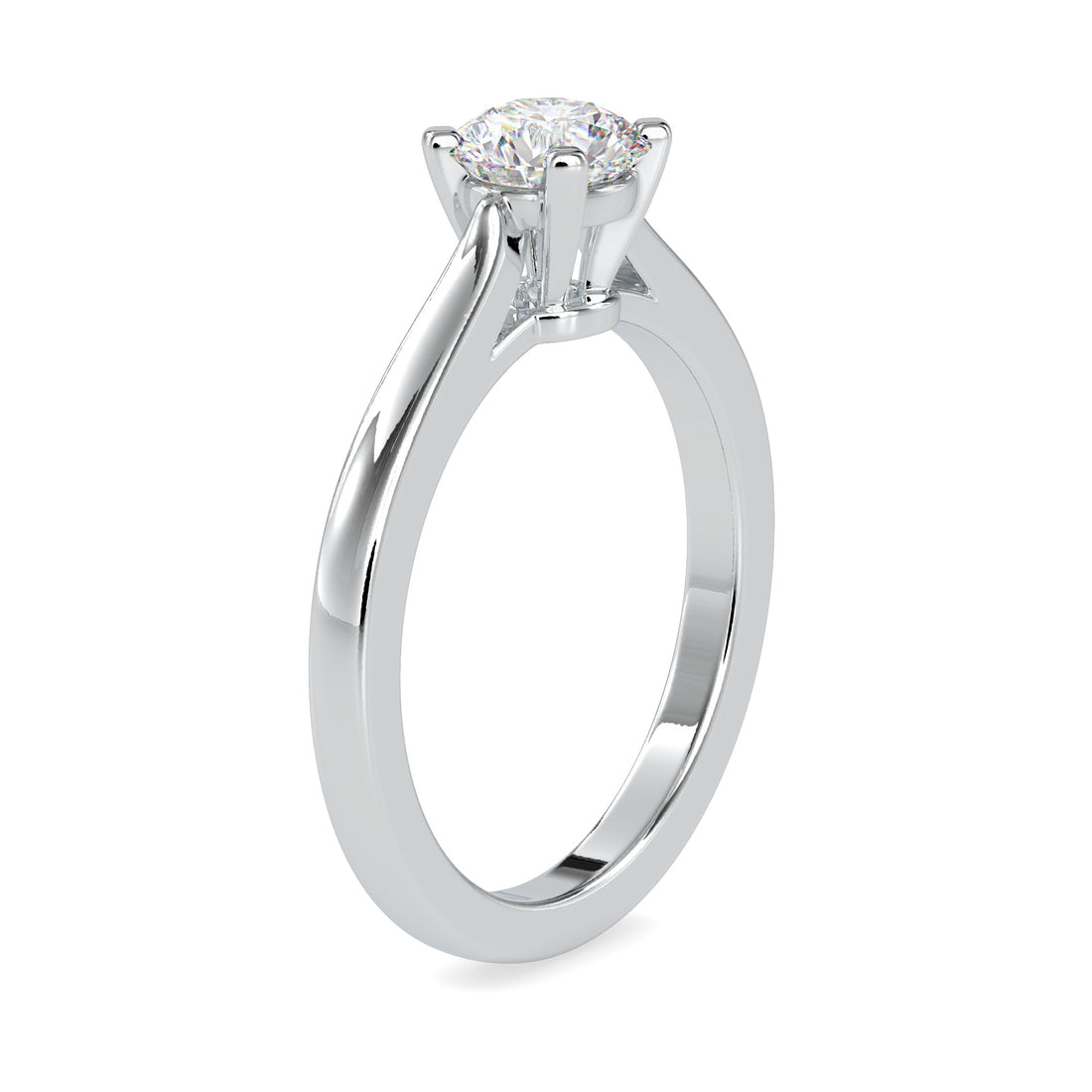 Glow Burst Round Diamond Ring 5