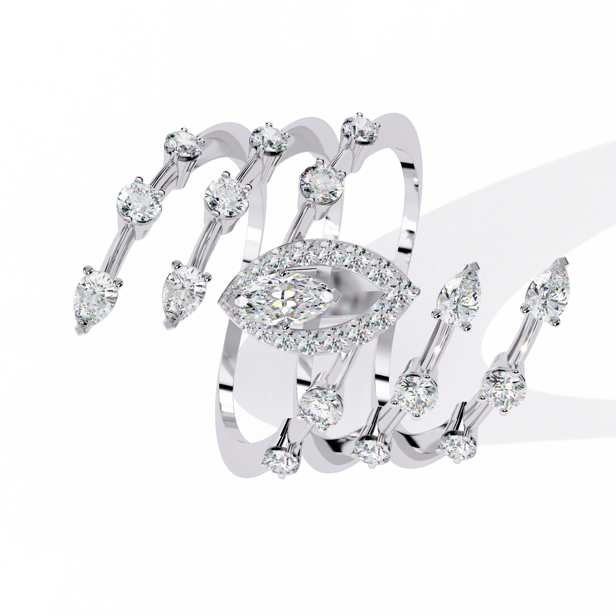 Glowing Door Diamond Ring 10